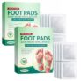 CANDY KART Foot patch (Pack of 2) Herbal And Gentle Ingredient Detox Foot Pads 20 pieces,Toxin Removal with Bamboo Vinegar and Acupoint Micro-Massage Technology,Natural Ingredients for Sleep Aid, Pain Relief,gel foot pads ,Foot patch.(20Pieces)