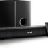 Nu Republic Partybox 165 with 10 Hrs Playtime, Dual 52mm Dynamic Driver, Mic for Receiving Calls, 16 W Bluetooth Soundbar (Black, 2.0 Channel)
