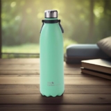 The Better Home 2 Ltrs Insulated Bottle | Doubled Wall 304 Stainless Steel | Stays Hot for 18 Hrs & Cold for 24 Hrs | Rustproof & Leakproof | Insulated Water Bottles (Green)