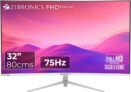 ZEBRONICS 80.0 cm (32 Inch) Curved Full HD VA Panel Wall Mountable Monitor (ZEB -AC32FHD LED)(Response Time: 8 ms, 75 Hz Refresh Rate)
