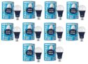 Halonix Dimmable 15W,8W,0.5W Led Bulb| Multi-Wattage Led Bulb (Pack Of 10, White & Yellow)