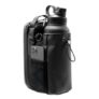 Magnetic Gym Bottle Holder Bag with Storage Pockets, Zippered Compartments & Phone Mesh Pocket – Water Bottle Carrier for Gym Rack, Locker, Car and Fitness Equipment | Holds up to 3 kg