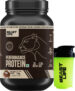BeastLife Performance Protein Powder with Shaker- 25g Protein, 5.64g BCAA- Yeast Protein Yeast Protein(1 kg, 500 ml, Cold Coffee)