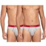 Pepe Jeans London Men Solid Grey Breifs(_8904311342038_Grey Melange_M_)