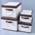 Cello Creta Laundry Bag/Basket with lid, Violet, 50 Ltrs.