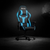 CELLBELL Transformer Lite Gaming Chair – Ergonomic High Back Racing Style Gamer Chair, 1D Adjustable Armrest, Tilt Mechanism, Leather Reclining Office Chair (Blue) – 3-Year Brand Warranty