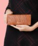 LAVIE Women Casual Tan Artificial Leather Wallet(12 Card Slots)