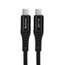 ZEBRONICS TT100 Type C – Type C Cable, 100 Watts PD, Rapid Charging, Charge & Sync, 1.5 Meter, Compatible with iPhone 15 | Samsung | OnePlus | Xiaomi | Realme | Oppo