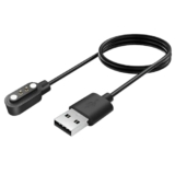 Upix Smartwatch Charging Cable | Safe, Fast Charging for Fire-Boltt, Noise, Dizo, beatXP & 2 Pin Charger Watches (with 3mm Gap Between 2 Pins) | Verify Cable Port Before Ordering | 5V USB Compatible