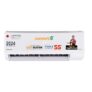 Panasonic 1.5 Ton 3 Star, New Star rated, Inverter Split AC (DusterBuster Tech, Smart Auto Cool, Higher Airflow, 55°C Oper., Copper Cond., 8in1 Convertible, 2-Way,Powerful Mode,PM0.1 Filter,CS/CU-SU18BKY3T,White)
