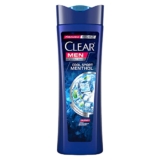 Clear Men Cool Sport Menthol Anti-Dandruff Shampoo with Vitamin B3 & Taurine for Greasy Scalp, Removes Germs, Dirt & Flakes, Refreshing Fragrance (310 ml)