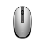HP 240 Bluetooth Mouse/Ambidextrous; Compact Size; Portable Mouse/Red Optical Tracking/1600 dpi/3 Years Warranty/Pike Silver (43N04AA)
