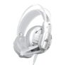 Ant Esports H520W Gaming Headset with Mic, 50mm Bass Drivers, Wired 3.5mm Over Ear Headphones, Noise Isolating, Lightweight Comfortable Headset for PC, PS4, Xbox One, Switch, Mobile Gaming (White)