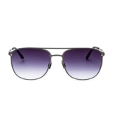 Intellilens | Branded Latest and Stylish Sunglasses | 100% UV Protected | Light Weight, Durable, Premium Looks | Men & Women | Grey Lenses | Pilot | Medium