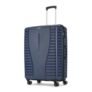 Aristocrat Large Polypropylene Airpro Spinner Check-in 75 Cm() 8 Wheels Trolley Bags for Travel Hard Case Luggage, Lightweight Bag with Combination Lock & Robust Trolley with 3 Years Warranty (Blue)