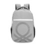 United Colors Of Benetton Noble Polyester 23L 4 Compartment Laptop Backpack For Unisex – Grey