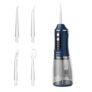 pTron EaseMate Oral Irrigator D2, Portable, Cordless & Rechargeable, 3 Cleaning Modes, 300ml Water Tank, IPX6 Water-resistant, Flossing at Home & Travel, Oral Flosser, Dental Flosser for teeth (Blue)
