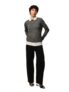 ONLY Women’s Regular Fit Grey Sweater with Shirt