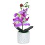 Cortina Artificial Bonsai for Decoration | Plastic Bonsai with Pot | Aesthetic Room Decor, Home Decor, Living Room Decor & Bedroom Decor | Great for Gifting – Rose – 7x8x20 CM