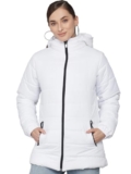 KOTTY Women Nylon Full Sleeve Solid Puffer Jacket