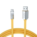 Lifelong Electronics 66W PD USB Type A to Type C Fast Charging Cable | High Speed Transfer Data Cable | Aluminum Alloy, Strong PVC & Tangle Free | iPhone 16/15/14, Android, Laptop, Tablet etc | 1.25M