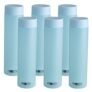 AQUAWARE Frosty Plastic Food Grade Fridge Round Water Bottle Gift Set(6 pieces, 1L,Blue) | 950 milliliter
