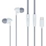 Boat Bassheads 300C Wired Earphones,Type-C Jack, 10mm Drivers, Signature Sound, in-Line Microphone, Integrated Controls, Voice Assistant & 120cm Cable (Cool Grey)