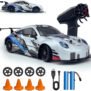 J K INTERNATIONAL Racing Remote Control Car | Mini High Speed 4*4 Car Rechargeable Lithium Battery(White)