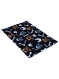 AAZEEM Soft Light Weight Mat for Dogs,Cats & Pets, (Size-M),Black