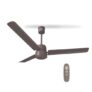 REO By Havells UNNOVATE BLDC 1200MM 5 Star Rated Ceiling Fan| Air Flow: 220 CMM| Speed: 350 RPM|Watt: 33W| Reverse Rotation Mode| Timer Setting| 2 Year Door Step Warranty By Manufacturer (Stone Grey)