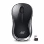Ant GLOBE15 Wireless Mouse |2.4GHz High-Speed Connectivity |1200 DPI Optical Tracking |12M Battery Life |10m Range USB Plug & Play, Lightweight Ergonomic Design for Laptop,PC,Mac,Windows -Black/Silver