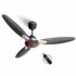LONGWAY Zephyr 1200 mm BLDC Ceiling Fan with Remote Control | BEE 5 Star Rated Energy Efficient | Ultra High Speed 3 Blade Anti-Dust Decorative Ceiling Fan | 3 Years Warranty (1, Smoked Brown)