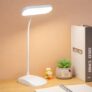 One94Store SlimGlow Design Rechargeable LED Table Lamp | Adjustable Desk & Study Light | USB Powered Reading Lamp with Stable Base (White)