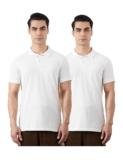 Amazon Brand – Symbol Men’s Cotton Rich Solid Polo Tshirt | Collar Tshirts | Half Sleeves | Plain-Regular Fit (Available in Plus Size and Combo Pack of 2)