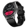 Pebble Revolve Pro 1.43″ Ultra AMOLED Smartwatch | Rotating Bezel | 600 Nits Brightness | AOD | High-Accuracy Step Counter | Metal Build & Premium Strap | BT Calling | DIY Watch Faces – Grey