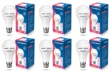 Crompton Emergency 9W LED Bulb Base B22 Cool Day Light (Pack of 6)