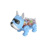 Kids Mandi® Interactive Robot Dog Toy | Smart Battery Operated Puppy with Blinking Eyes & Flashlight | Multicolour for Kids