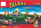 KRIREEN Talent Blocks Game, Building & Construction Blocks Game, Easy to Make His/Her Own Design Model(31 Models with 120Pcs)