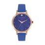 French Connection Leather Analog Blue Dial Women’s Watch-Fcn00017J, Band_Multicolor
