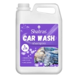 Shatras Car Wash Shampoo – High Foam Car Cleaning Liquid | pH Neutral Formula | Scratch-Free Wash | Deep Cleaning & Extra Shine | Suitable for All Vehicles – 5L (PURPLE)