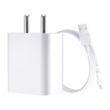 Mi Xiaomi Original 45W Turbo Fast Charger Combo/Rapid Charging with Qualcomm Quick Charge 3.0. Includes USB Type-C 3A Fast Charge Cable. Compatable with mobiles, laptops, and Power Banks (White)