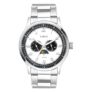 TIMEX Analog Watch for man with White Round Dial & Silver Stainless Steel Bracelet Band Water Resistant Men’s Wrist Watches – TWEG19609