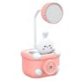 WISHKEY 3 in 1 Night Lamp USB Chargeable Light for Bedroom, Night Lamp for Kids with Pencil Sharpener & Pen Holder Stand Girls & Boys, Plastic Design for Child’s Room (Multicolor)