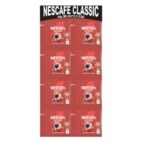 NESCAFE Classic Instant Coffee Powder | Great start to your morning | 100% Pure Coffee | 66 g (30 units x 2.2 g each) Pack, Packet