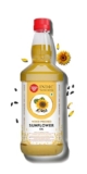 IndicWisdom Wood Pressed Sunflower Oil 1 liter (Cold Pressed Sunflower Oil – Extracted on Wooden Churner)