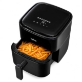 Lifelong 4.2 Litre Digital Air Fryer | Touch Control, 7 Preset Menu, Detachable Handle, Non-Stick Basket, Rapid Air Technology | Oil-Free Cooking for Grilling, Roasting & Baking | Energy Efficient