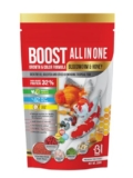 Boost All-in-One Fish Food | Small Pellets | Complete Daily Nutrition for All Aquarium Fish | 200 g
