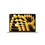 Apple 2026 MacBook Air 13″ laptop with M5 chip: AI and Apple Intelligence, 34.46 cm (13.6″) Liquid Retina Display, 16GB Unified Memory, 512GB SSD Storage, 12MP Center Stage Camera, Touch ID; Starlight
