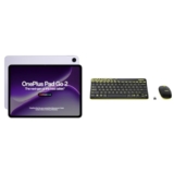 OnePlus Pad Go 2, 30.73 cm (12.1 inch) 2.8K Display, Dolby Vision™, 120Hz Refresh Rate, Quad Speakers, AI, 10050 mAh Battery, Wi-Fi Tablet + Logitech MK240 Nano Wireless USB Keyboard and Mouse Set