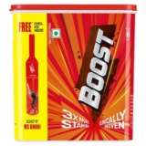 Boost Nutrition Drink Container 1 kg (500 g x 2) with free sipper signed by MS Dhoni